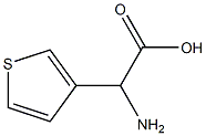 amino(thien-3-yl)acetic acid Struktur