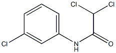 N1-(3-chlorophenyl)-2,2-dichloroacetamide Struktur