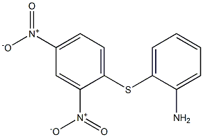 2-[(2,4-dinitrophenyl)thio]aniline Struktur