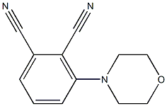 3-morpholinophthalonitrile Struktur