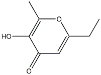 ETHYL MALTOL (FOOD GRADE: >99%) Struktur