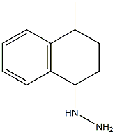 1-(1,2,3,4-tetrahydro-1-methylnaphthalen-4-yl)hydrazine Struktur