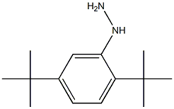 1-(2,5-di-tert-butylphenyl)hydrazine Struktur