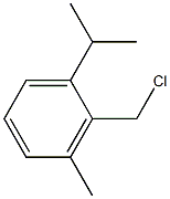 2-(chloromethyl)-1-isopropyl-3-methylbenzene Struktur