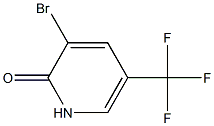 3-bromo-5-(trifluoromethyl)pyridin-2(1H)-one Struktur