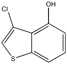 3-chlorobenzo[b]thiophen-4-ol Struktur