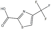 4-(trifluoromethyl)thiazole-2-carboxylic acid Struktur