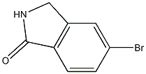 5-bromoisoindolin-1-one Struktur