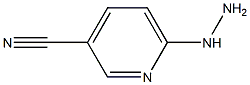 6-hydrazinylpyridine-3-carbonitrile Struktur