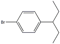 1-bromo-4- (pentan-3-yl) benzene Struktur