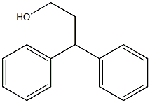 3,3-diphenyl-propan-1-ol Struktur