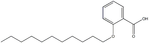 2-n-Undecyloxybenzoic acid Struktur