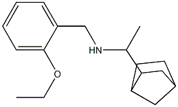 (1-{bicyclo[2.2.1]heptan-2-yl}ethyl)[(2-ethoxyphenyl)methyl]amine Struktur