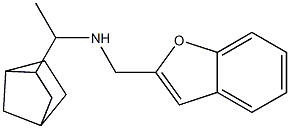 (1-benzofuran-2-ylmethyl)(1-{bicyclo[2.2.1]heptan-2-yl}ethyl)amine Struktur