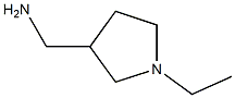 (1-ethylpyrrolidin-3-yl)methylamine Struktur