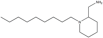 (1-nonylpiperidin-2-yl)methanamine Struktur