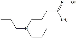 (1Z)-4-(dipropylamino)-N'-hydroxybutanimidamide Struktur