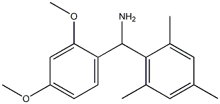 (2,4-dimethoxyphenyl)(2,4,6-trimethylphenyl)methanamine Struktur