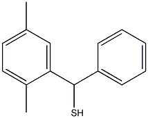 (2,5-dimethylphenyl)(phenyl)methanethiol Struktur