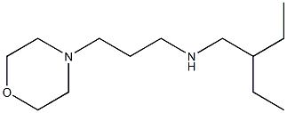 (2-ethylbutyl)[3-(morpholin-4-yl)propyl]amine Struktur