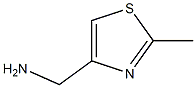 (2-methyl-1,3-thiazol-4-yl)methanamine Struktur