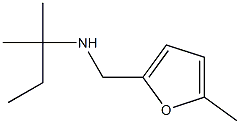 (2-methylbutan-2-yl)[(5-methylfuran-2-yl)methyl]amine Struktur