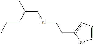 (2-methylpentyl)[2-(thiophen-2-yl)ethyl]amine Struktur