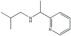 (2-methylpropyl)[1-(pyridin-2-yl)ethyl]amine Struktur