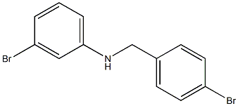 (3-bromophenyl)(4-bromophenyl)methylamine Struktur