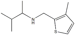 (3-methylbutan-2-yl)[(3-methylthiophen-2-yl)methyl]amine Struktur