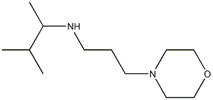 (3-methylbutan-2-yl)[3-(morpholin-4-yl)propyl]amine Struktur