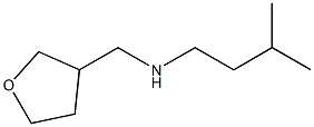 (3-methylbutyl)(oxolan-3-ylmethyl)amine Struktur