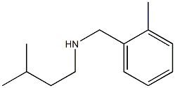 (3-methylbutyl)[(2-methylphenyl)methyl]amine Struktur