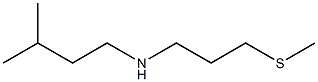 (3-methylbutyl)[3-(methylsulfanyl)propyl]amine Struktur