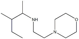 (3-methylpentan-2-yl)[2-(morpholin-4-yl)ethyl]amine Struktur