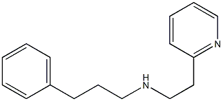 (3-phenylpropyl)[2-(pyridin-2-yl)ethyl]amine Struktur