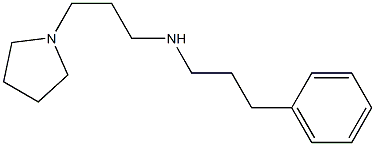 (3-phenylpropyl)[3-(pyrrolidin-1-yl)propyl]amine Struktur