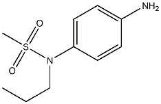 (4-aminophenyl)-N-propylmethanesulfonamide Struktur