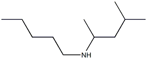 (4-methylpentan-2-yl)(pentyl)amine Struktur