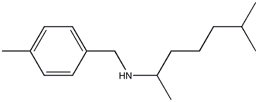 (6-methylheptan-2-yl)[(4-methylphenyl)methyl]amine Struktur