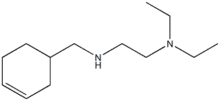 (cyclohex-3-en-1-ylmethyl)[2-(diethylamino)ethyl]amine Struktur