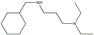 (cyclohexylmethyl)[3-(diethylamino)propyl]amine Struktur