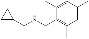 (cyclopropylmethyl)[(2,4,6-trimethylphenyl)methyl]amine Struktur