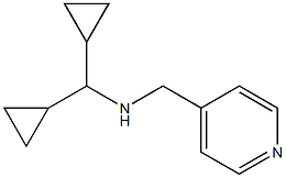 (dicyclopropylmethyl)(pyridin-4-ylmethyl)amine Struktur