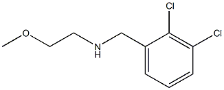 [(2,3-dichlorophenyl)methyl](2-methoxyethyl)amine Struktur