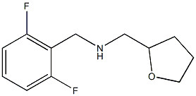 [(2,6-difluorophenyl)methyl](oxolan-2-ylmethyl)amine Struktur