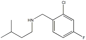 [(2-chloro-4-fluorophenyl)methyl](3-methylbutyl)amine Struktur