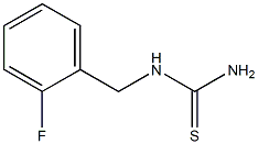 [(2-fluorophenyl)methyl]thiourea Struktur