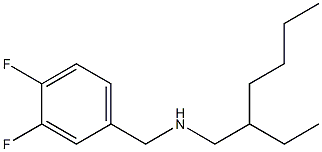 [(3,4-difluorophenyl)methyl](2-ethylhexyl)amine Struktur