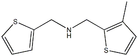 [(3-methylthiophen-2-yl)methyl](thiophen-2-ylmethyl)amine Struktur